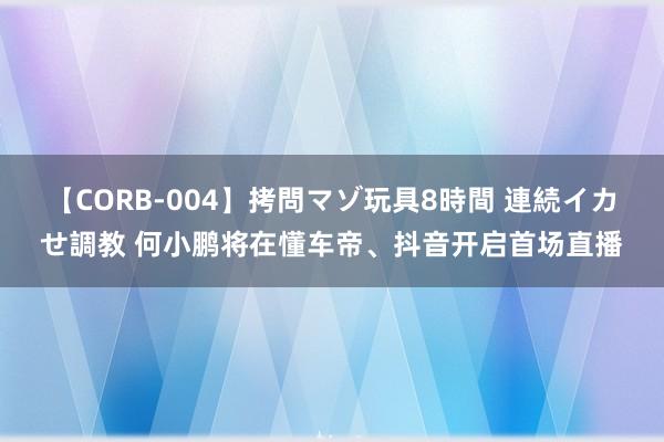 【CORB-004】拷問マゾ玩具8時間 連続イカせ調教 何小鹏将在懂车帝、抖音开启首场直播